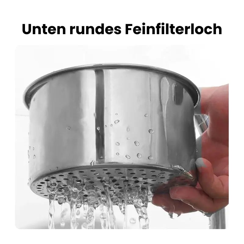 1+1 Gratis | EdelFix™ – Edelstahl-Eckabflussgitter und Küchenorganisationskorb