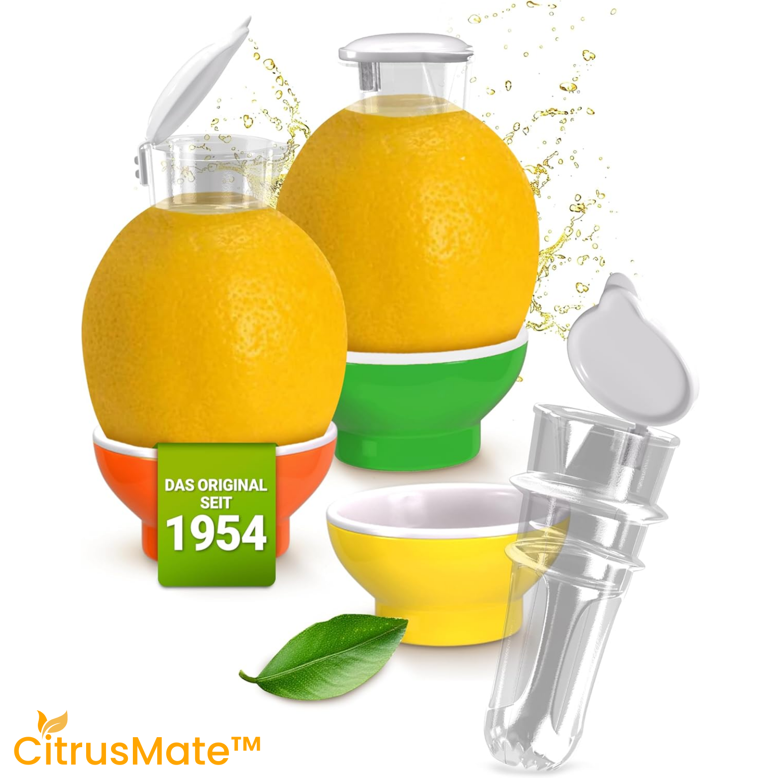 1+1 GRATIS | CitrusMate™ Manuelle Saftpresse