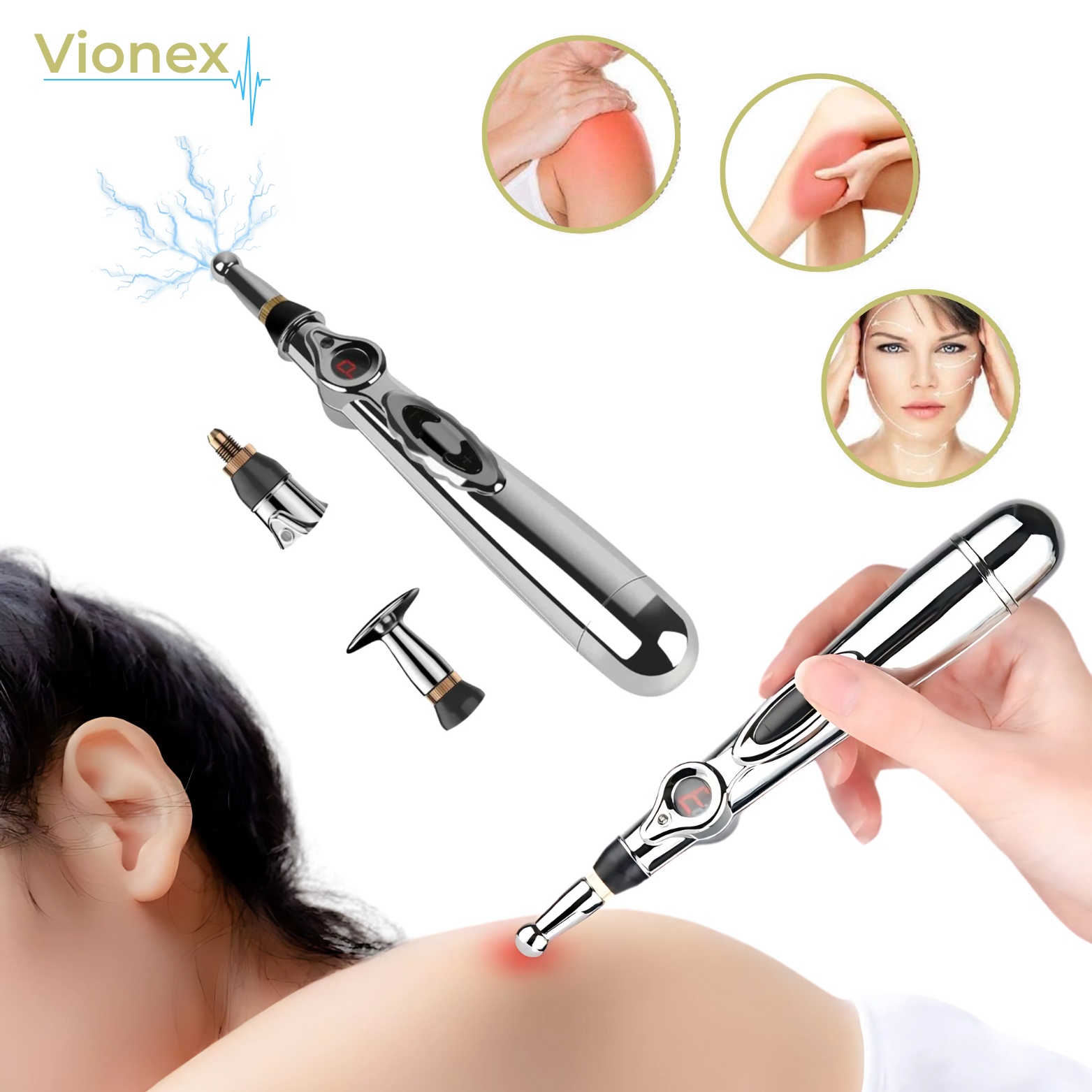 Vionex Akupunktur-Stift zur Schmerzlinderung