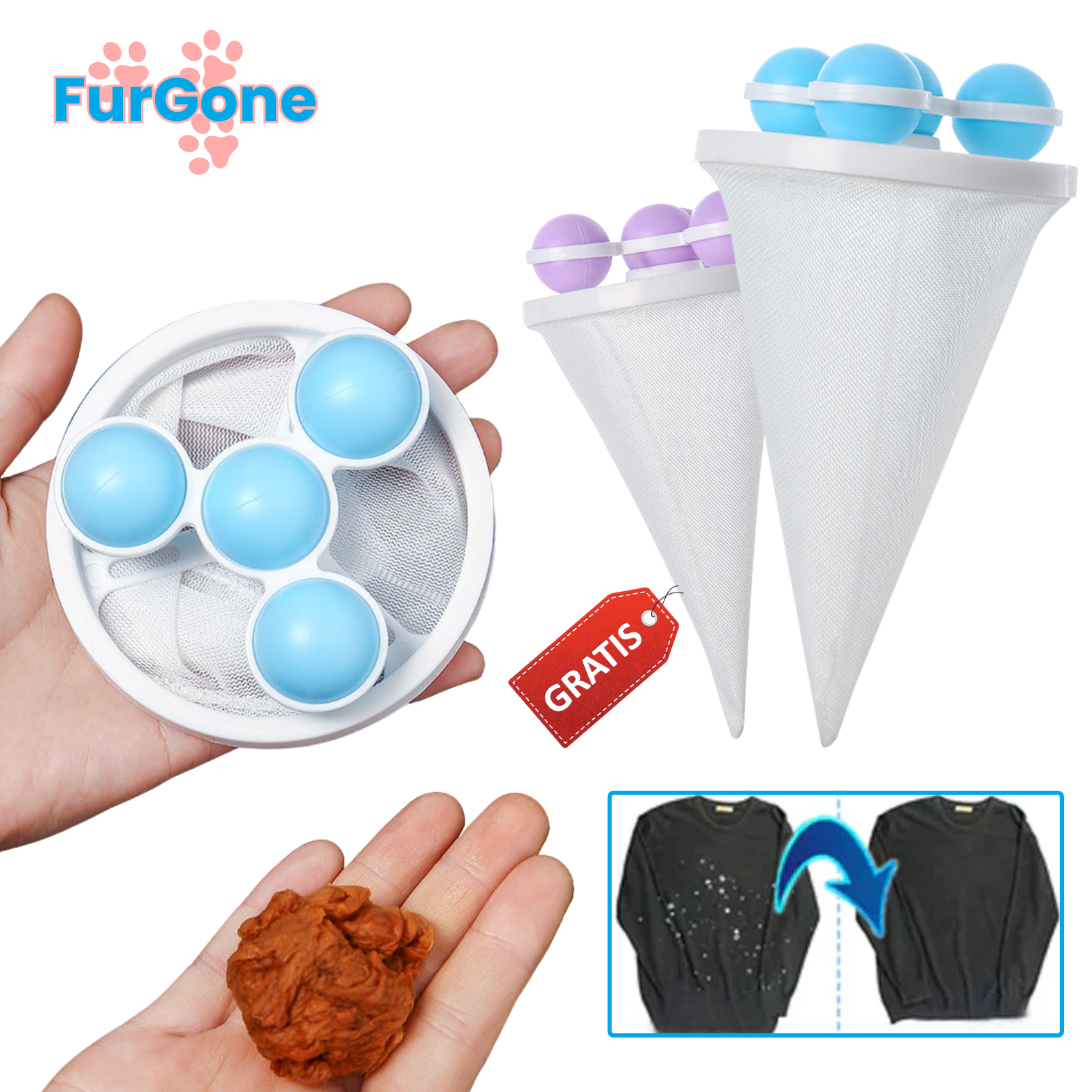 1+1 GRATIS | FurGone Fusselfänger