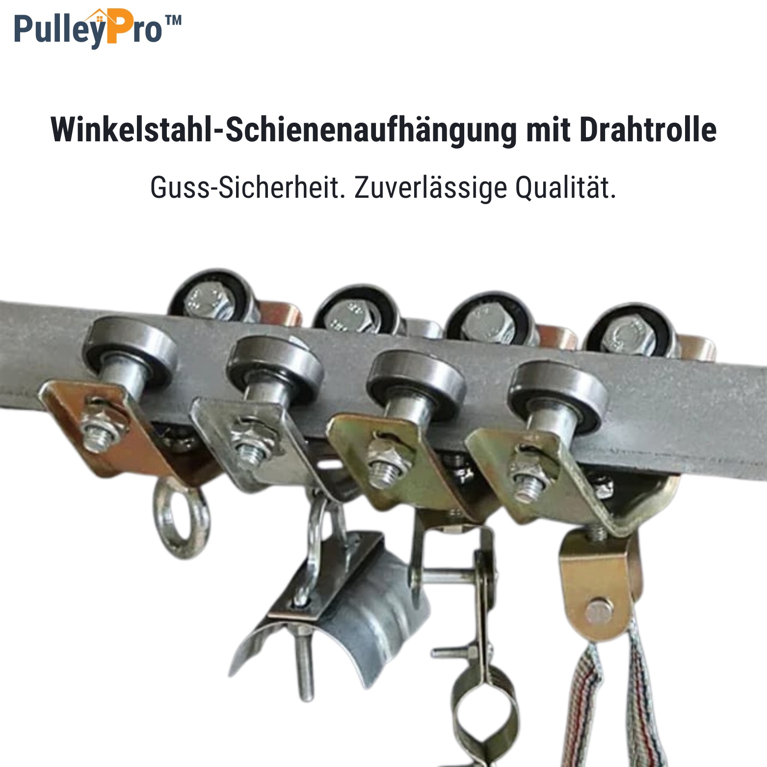 1+1 GRATIS | PulleyPro™ Winkelhaken Umlenkrolle