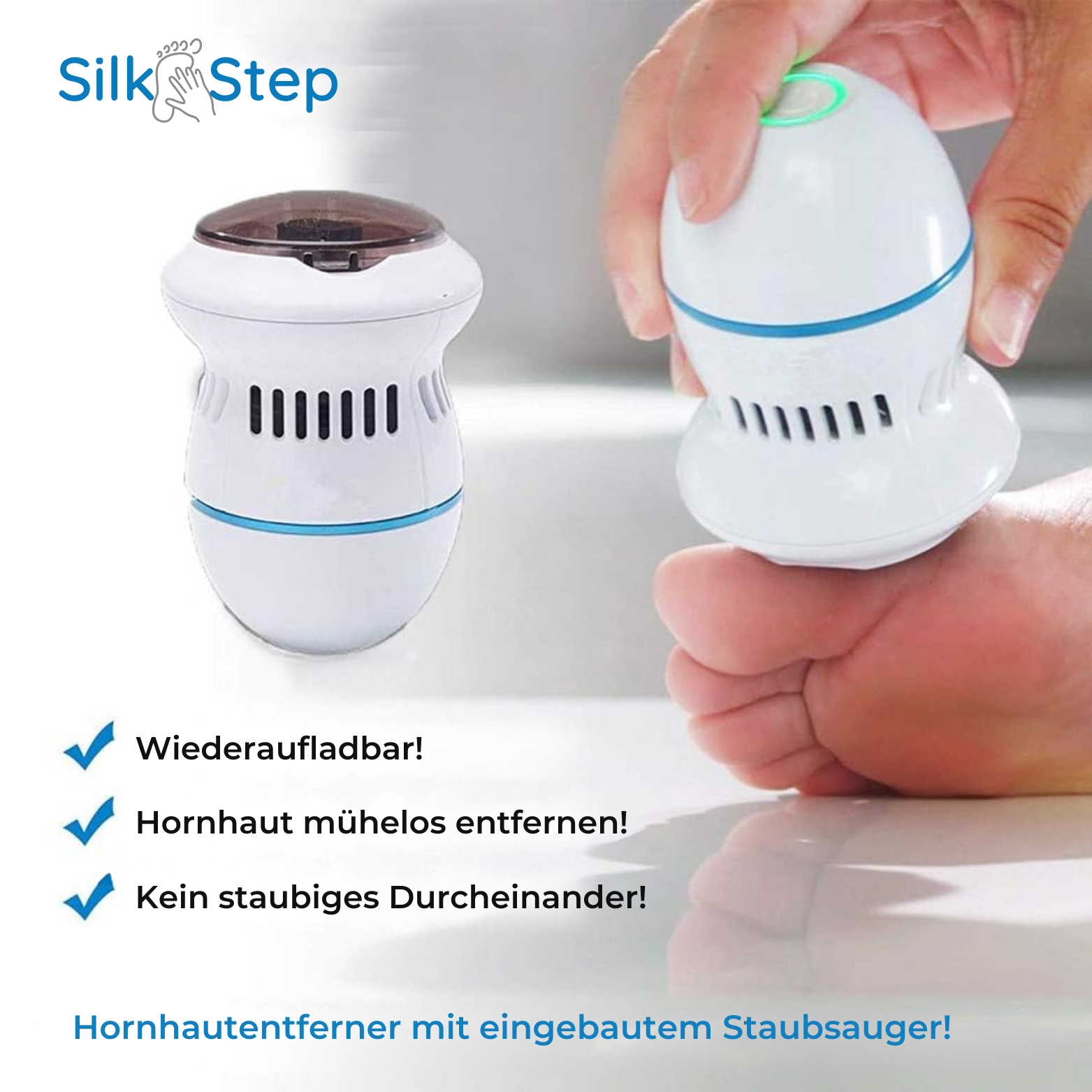 SilkStep Elektrische Hornhautentferner