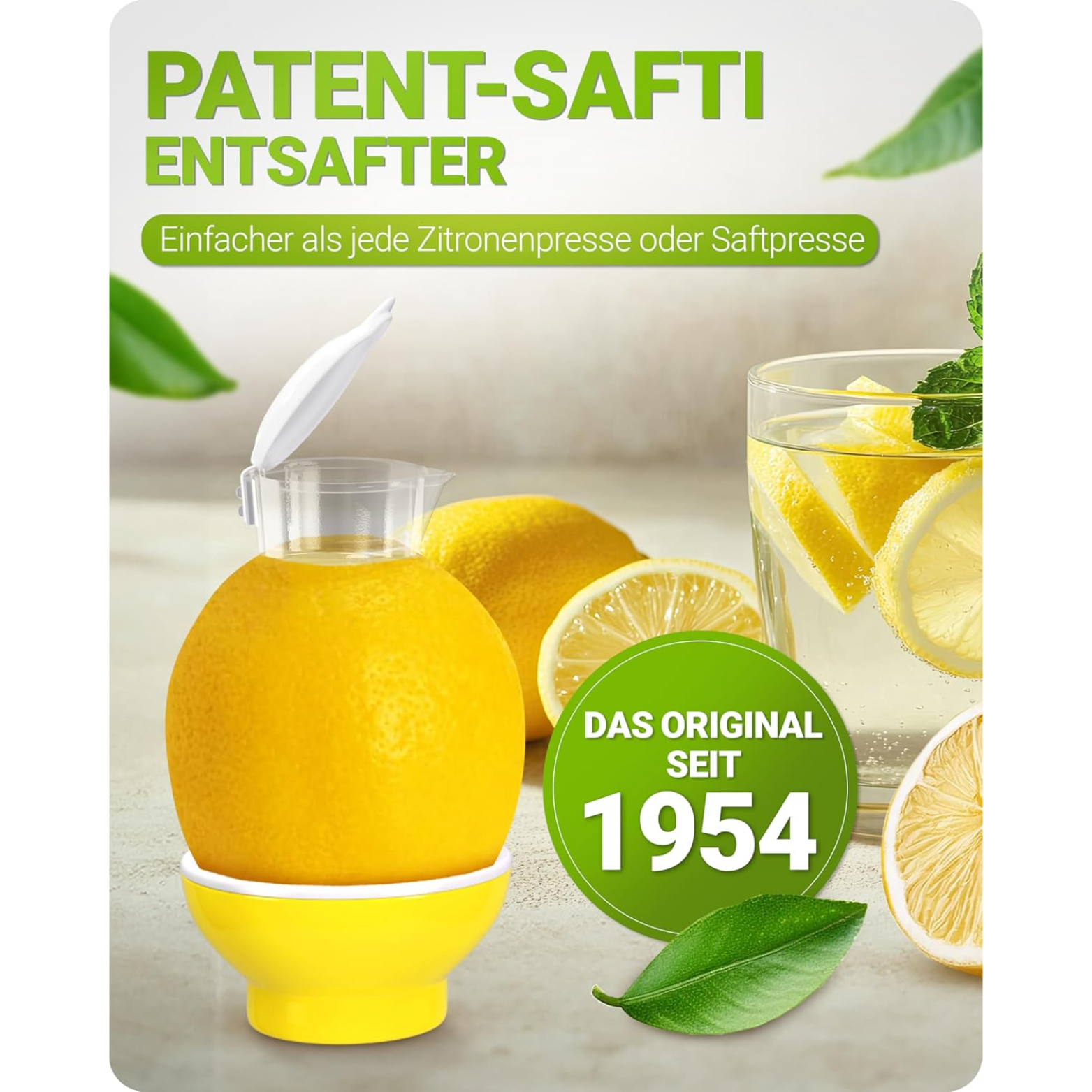 1+1 GRATIS | CitrusMate™ Manuelle Saftpresse