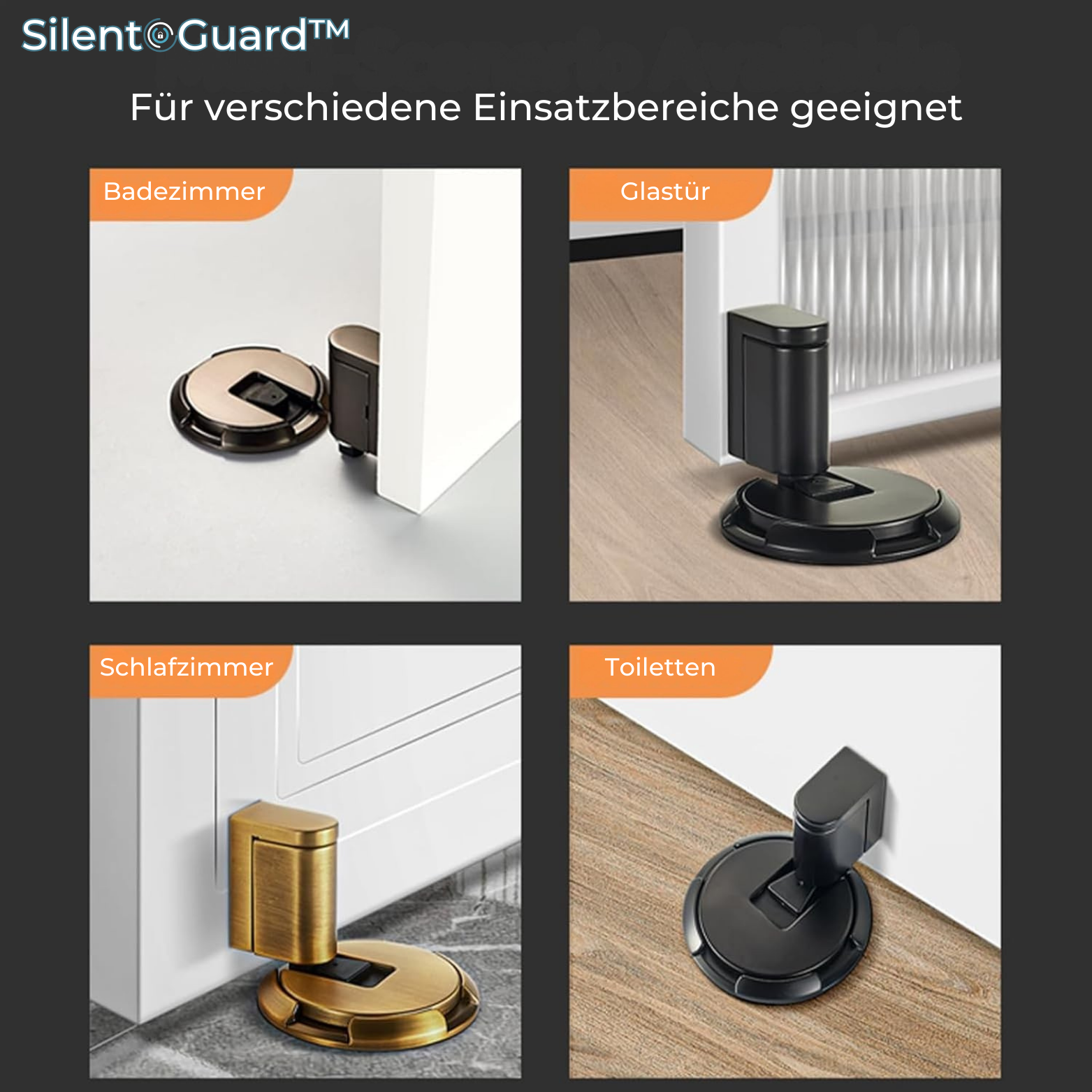 1+1 GRATIS | SilentGuard™ Türstopper verstellbar