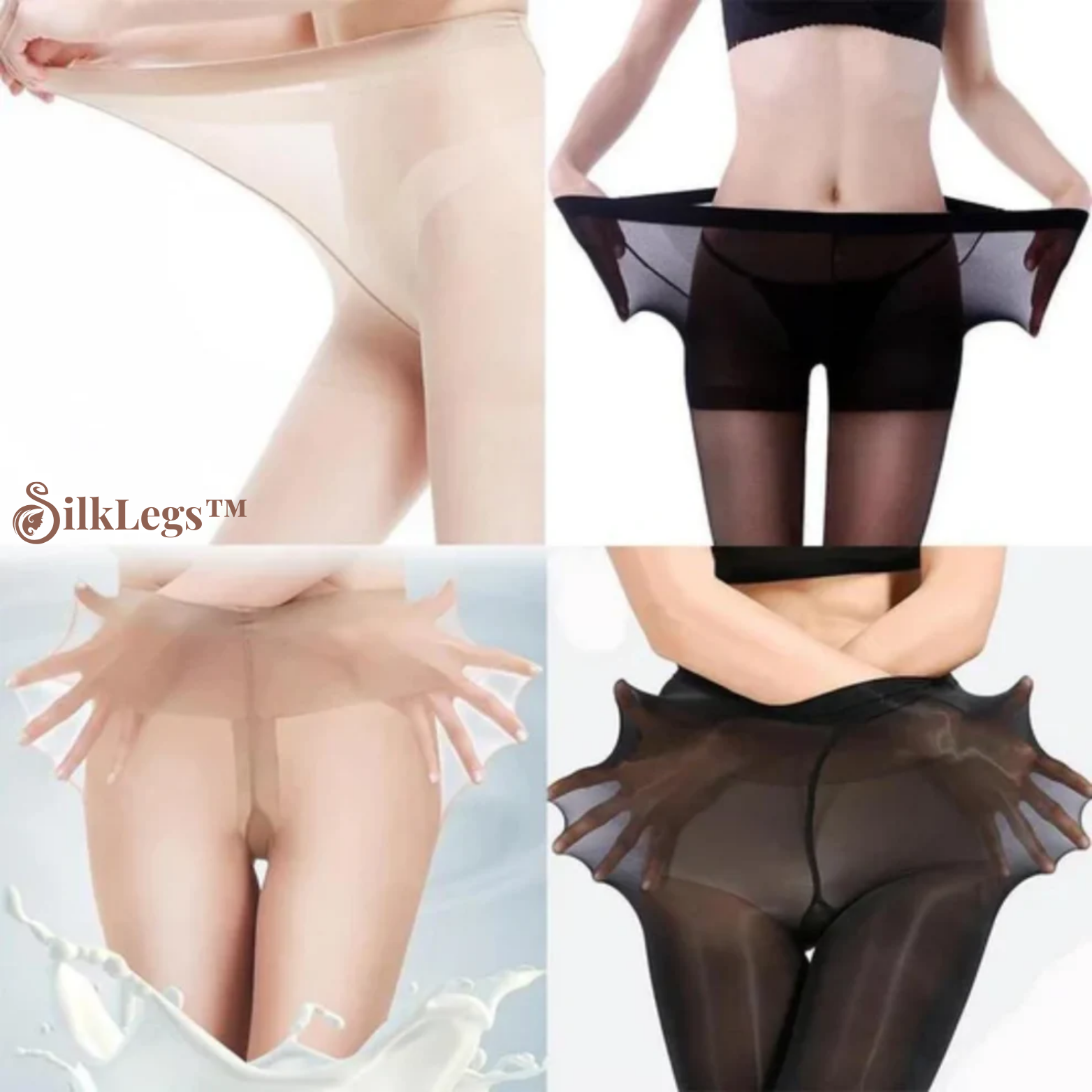 1+1 GRATIS | SilkLegs™ - Flexibel und Komfort Strümpfe