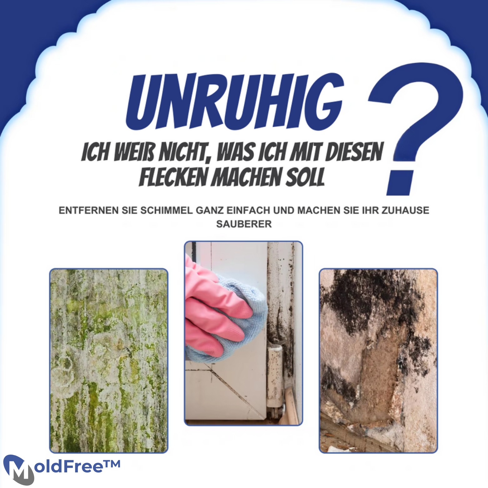 1+1 GRATIS | MoldFree™ Schimmelpilz-Entfernungsspray