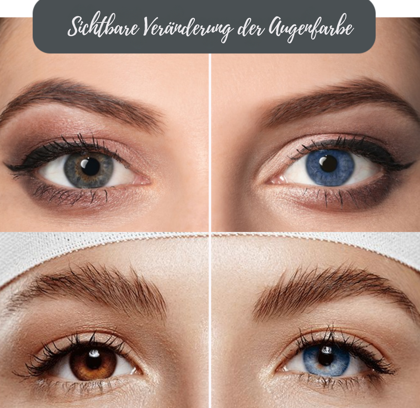 1+1 Kostenlos | IriGlow™ Farbwechselnde Augentropfen für einen einzigartigen Look