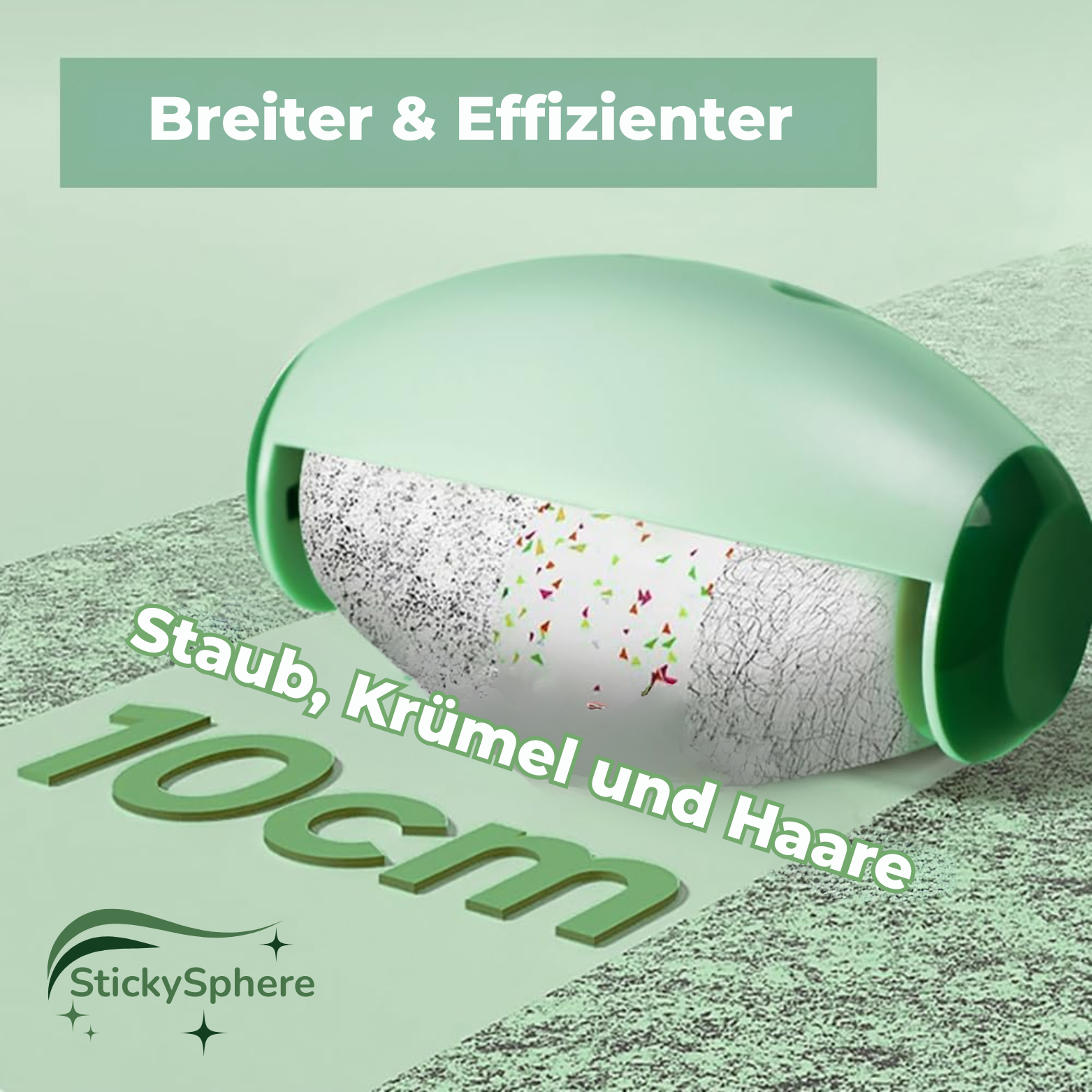 StickySphere Wiederverwendbarer Fusselroller