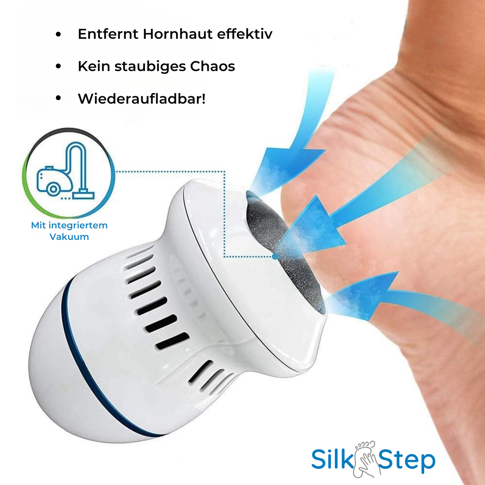 SilkStep Elektrische Hornhautentferner