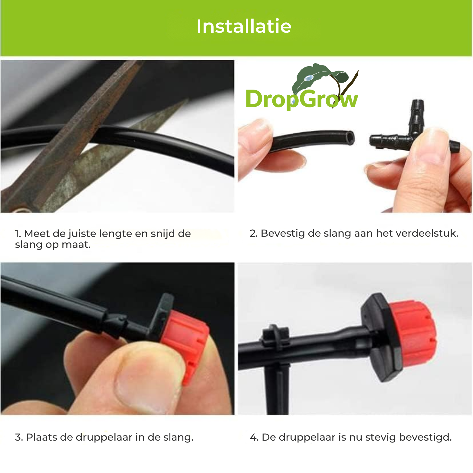 DropGrow Instelbare Druppelaars 30 Stuks