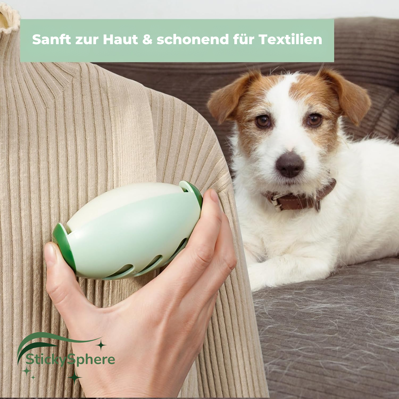 StickySphere Wiederverwendbarer Fusselroller