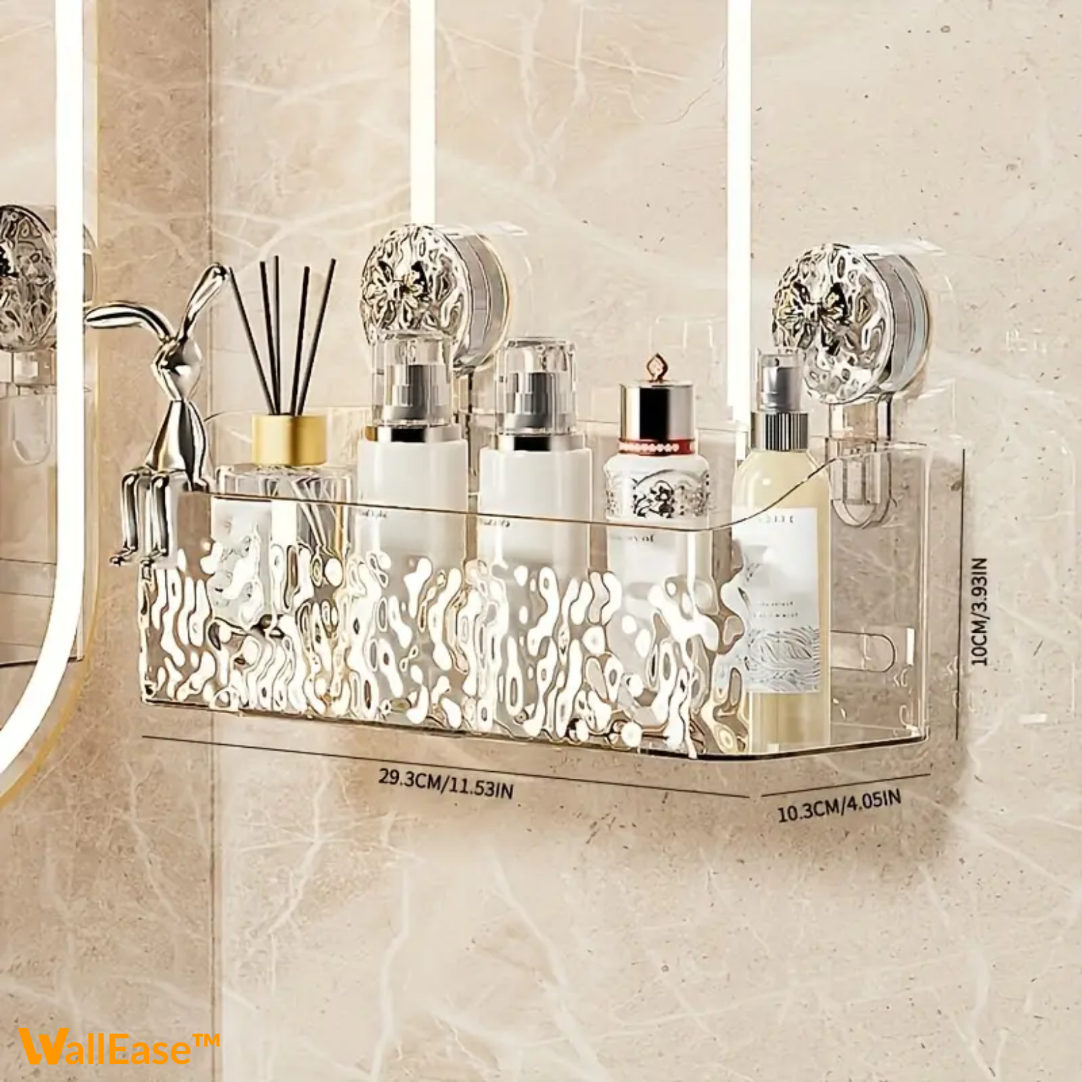 WallEase™ Saugnapf Badorganizer