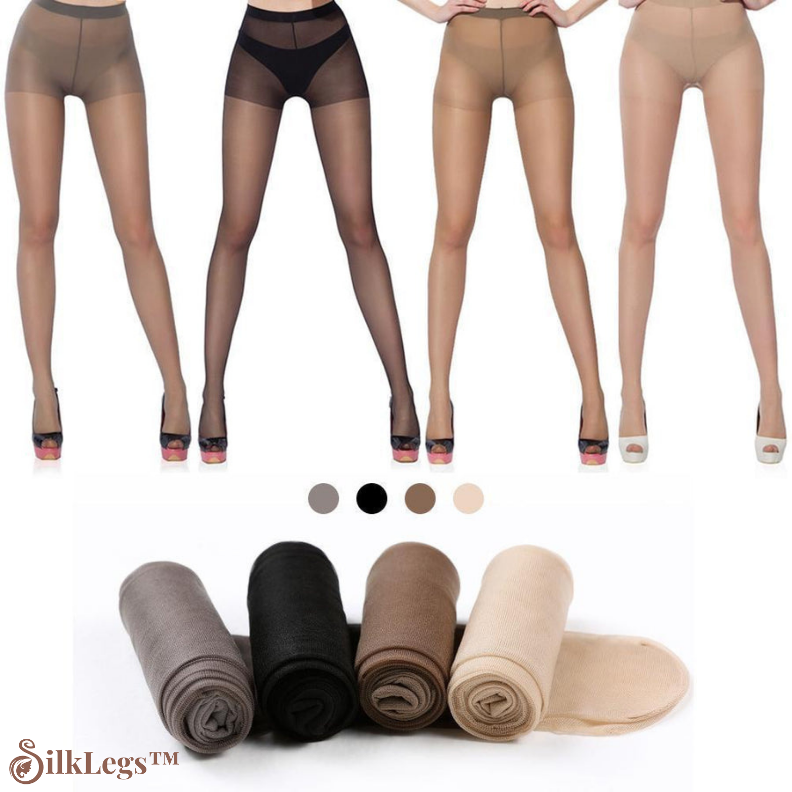 1+1 GRATIS | SilkLegs™ - Flexibel und Komfort Strümpfe