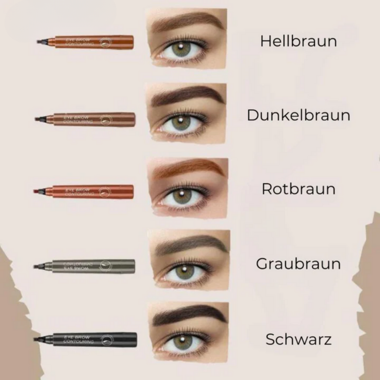 1+1 GRATIS | Browella™ - Microblading-Augenbrauenstift [Letzter Tagesrabatt]