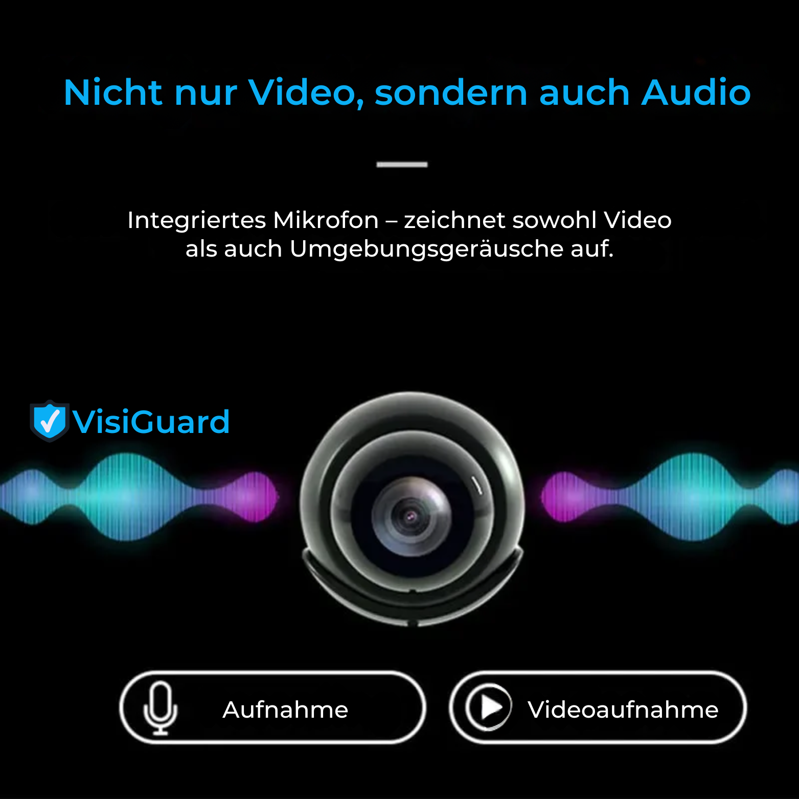 VisiGuard 1080p WLAN Überwachungskamera