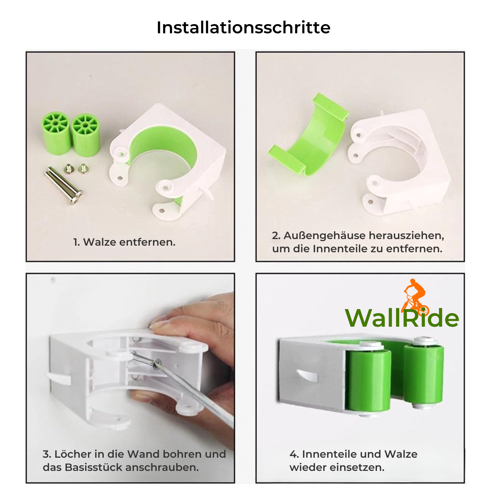 WallRide Fahrrad-Wandhalterung für Rennrad & MTB