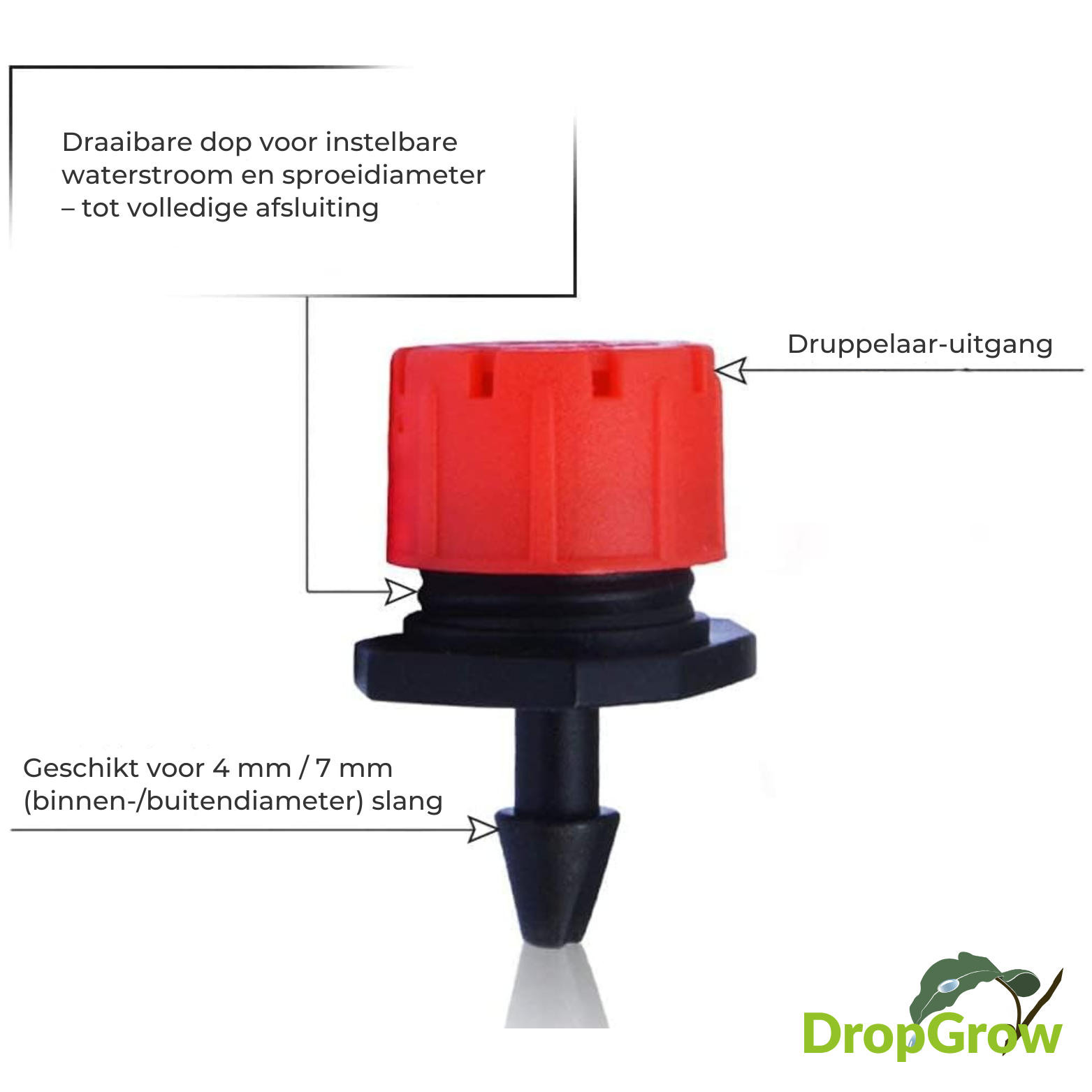 DropGrow Instelbare Druppelaars 30 Stuks
