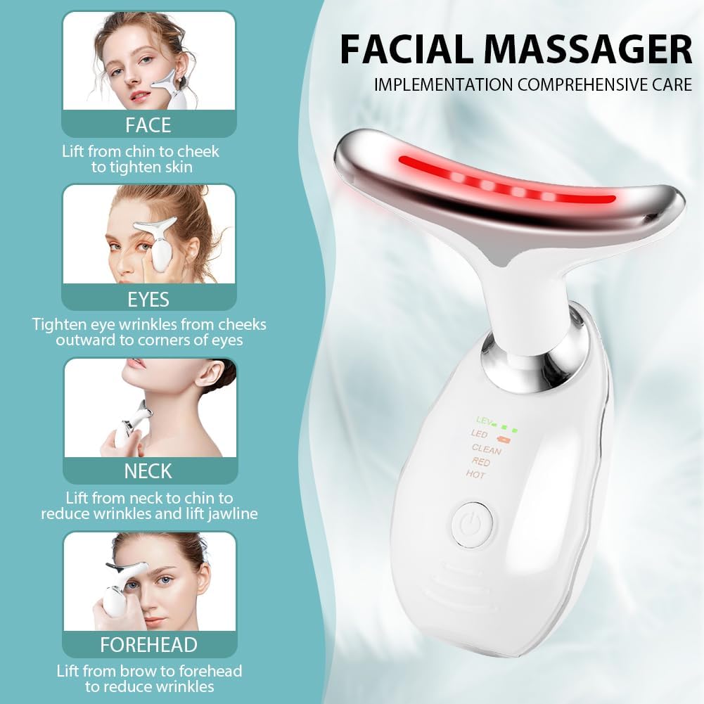 LumiGlow™ – LED EMS Facial Massager