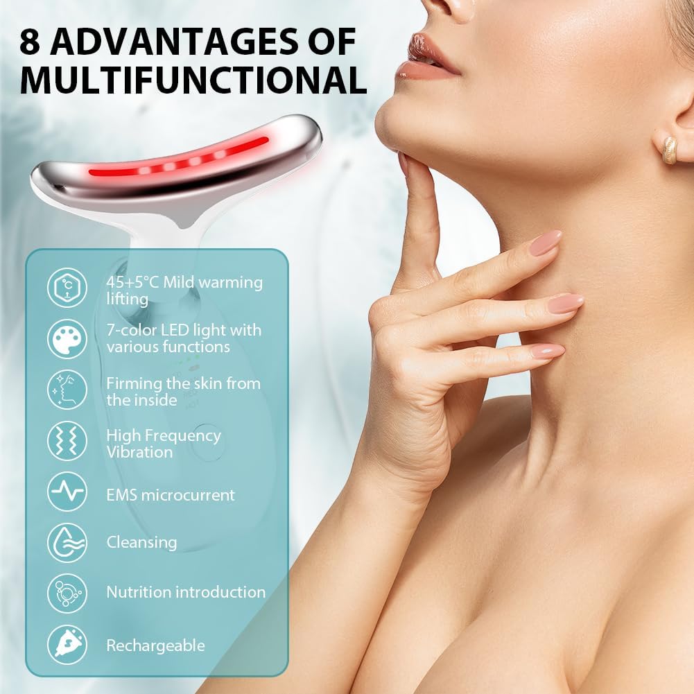 LumiGlow™ – LED EMS Facial Massager