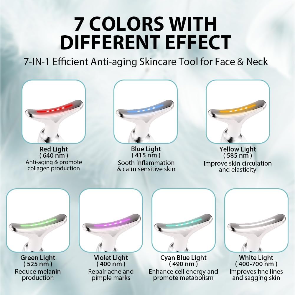 LumiGlow™ – LED EMS Facial Massager