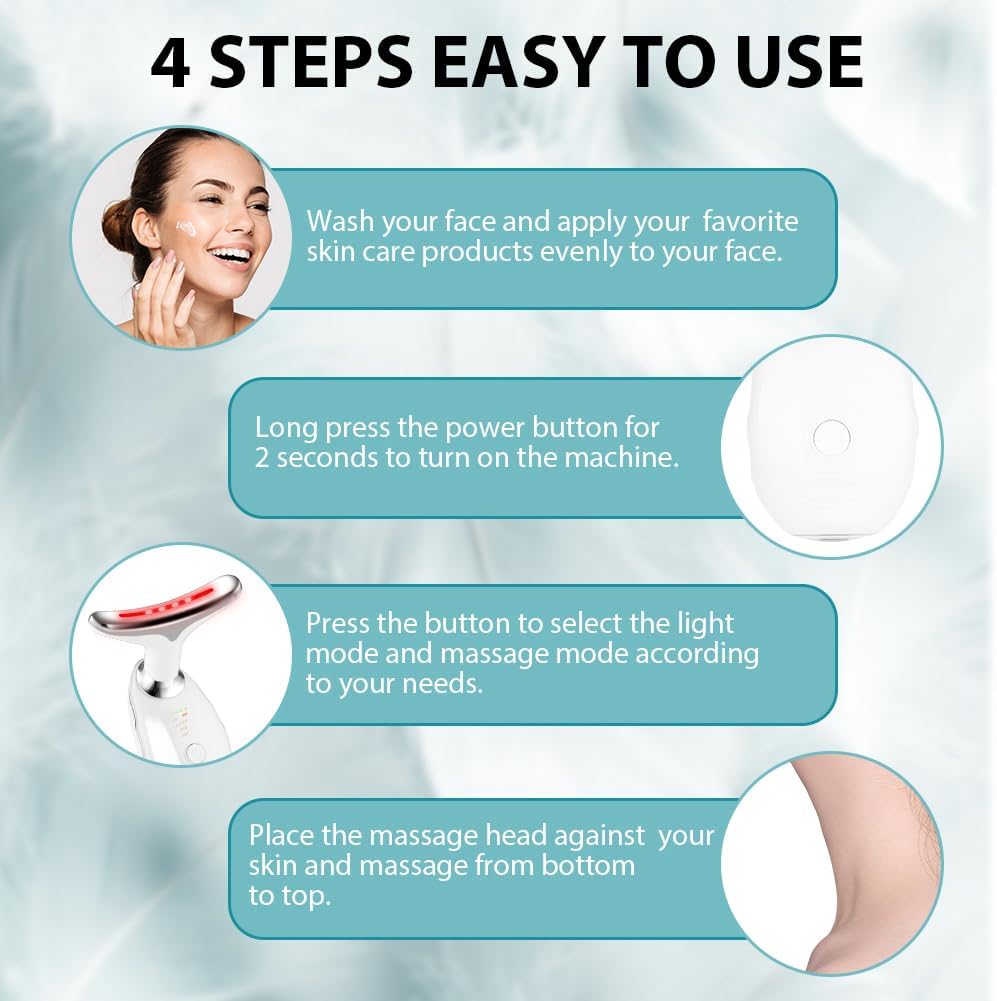 LumiGlow™ – LED EMS Facial Massager