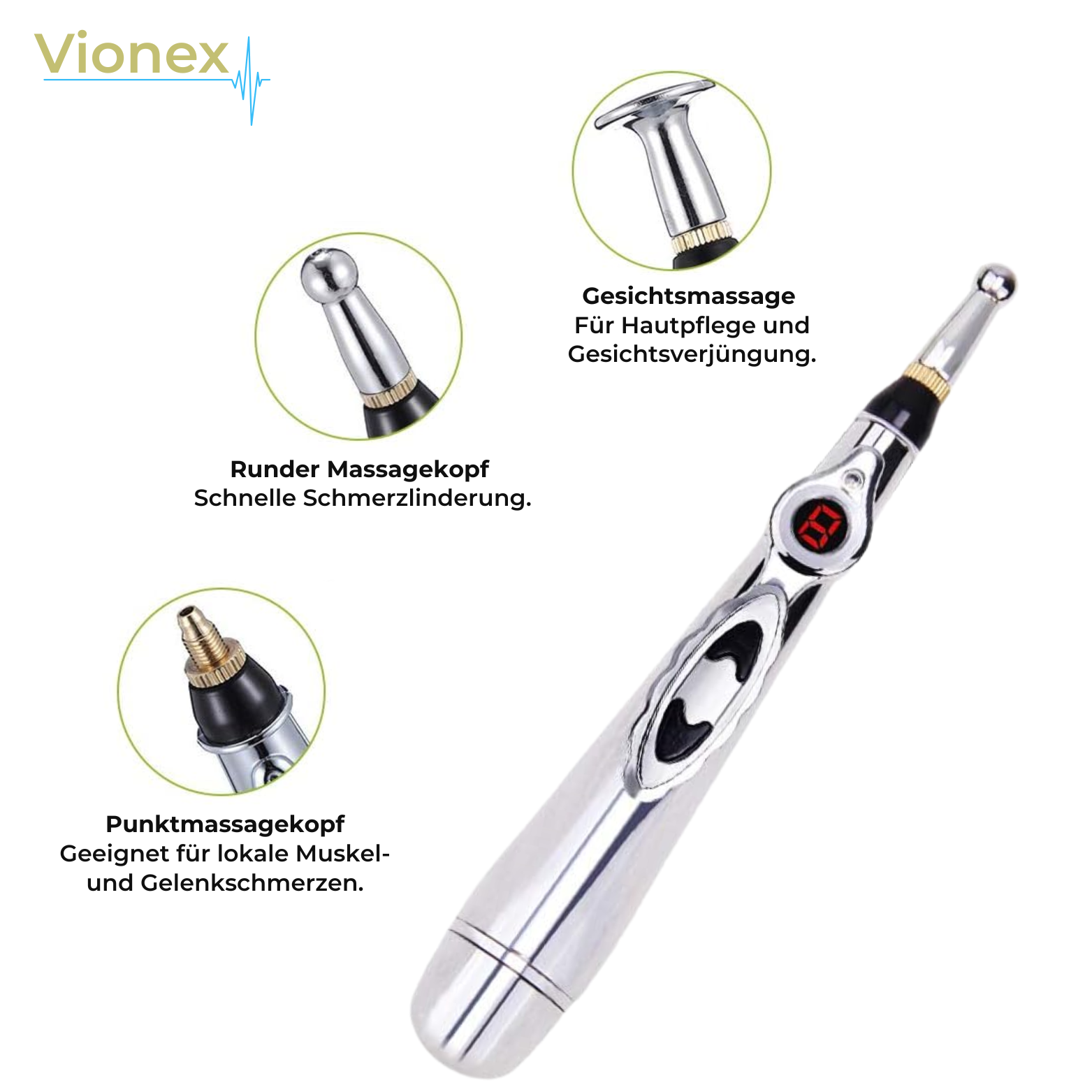 Vionex Akupunktur-Stift zur Schmerzlinderung