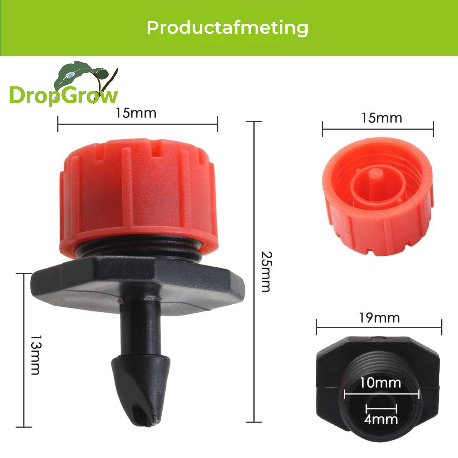 DropGrow Instelbare Druppelaars 30 Stuks