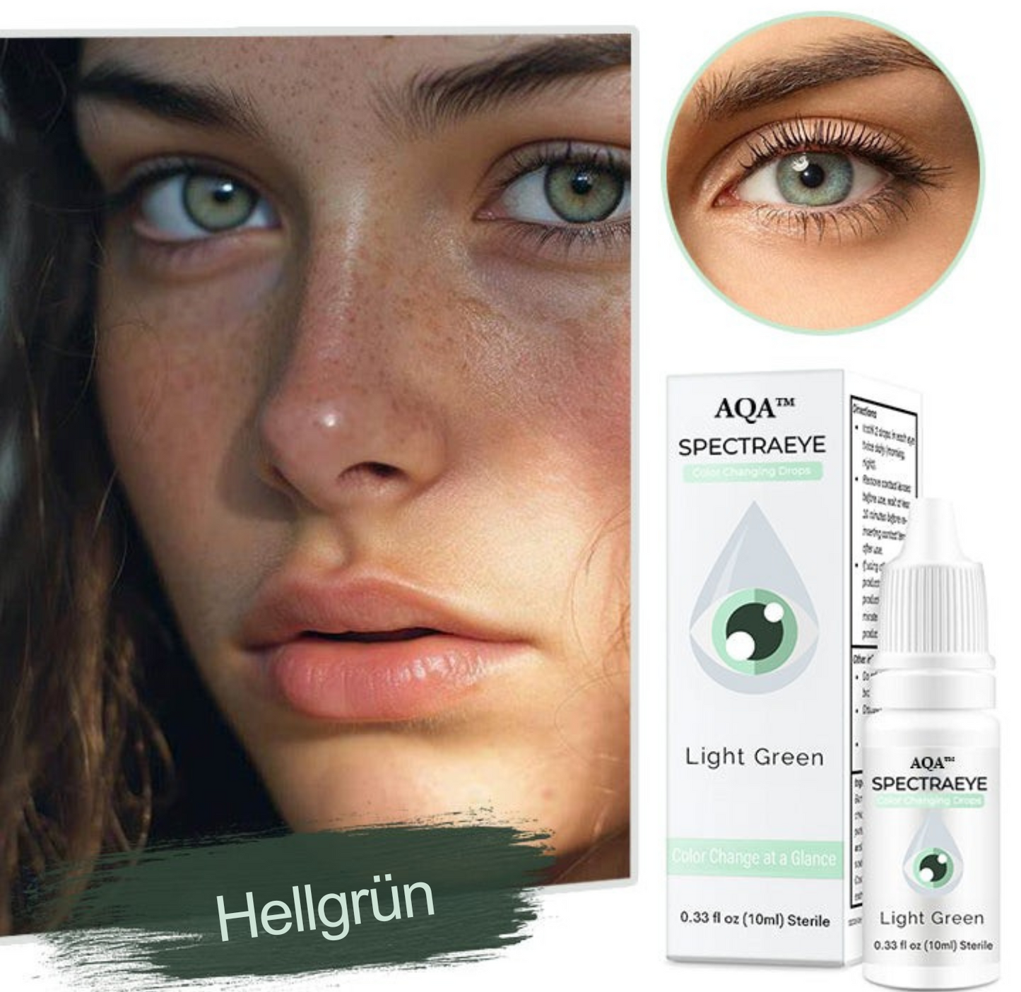 1+1 Kostenlos | IriGlow™ Farbwechselnde Augentropfen für einen einzigartigen Look