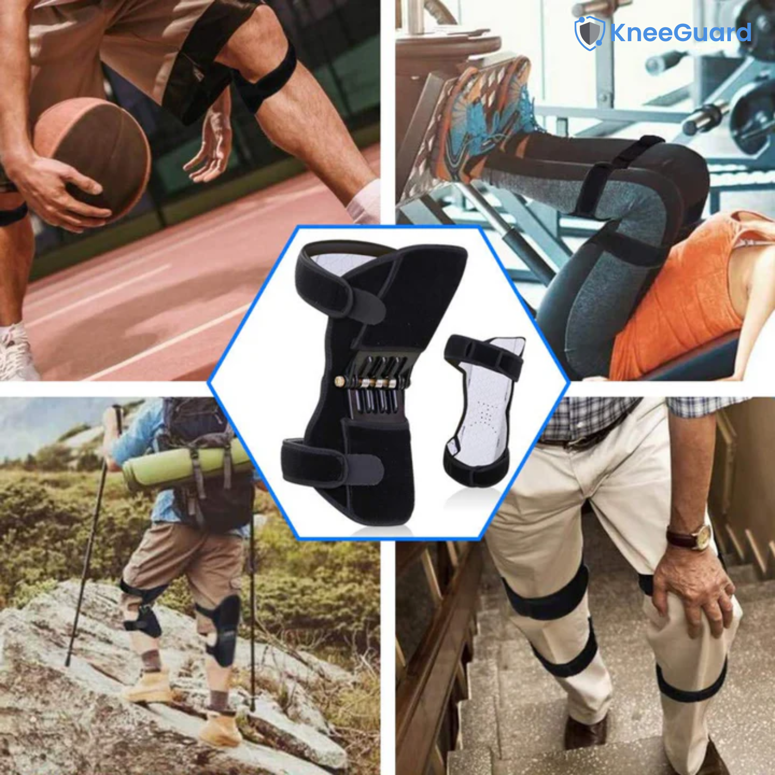 KneeGuard™ Scharnier-Kniebandage