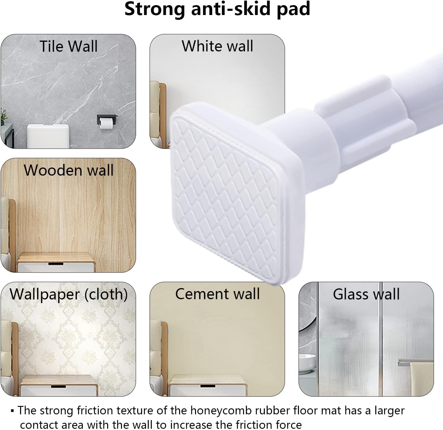 FlexiRod™ - Telescopic No-Drill Curtain Rod