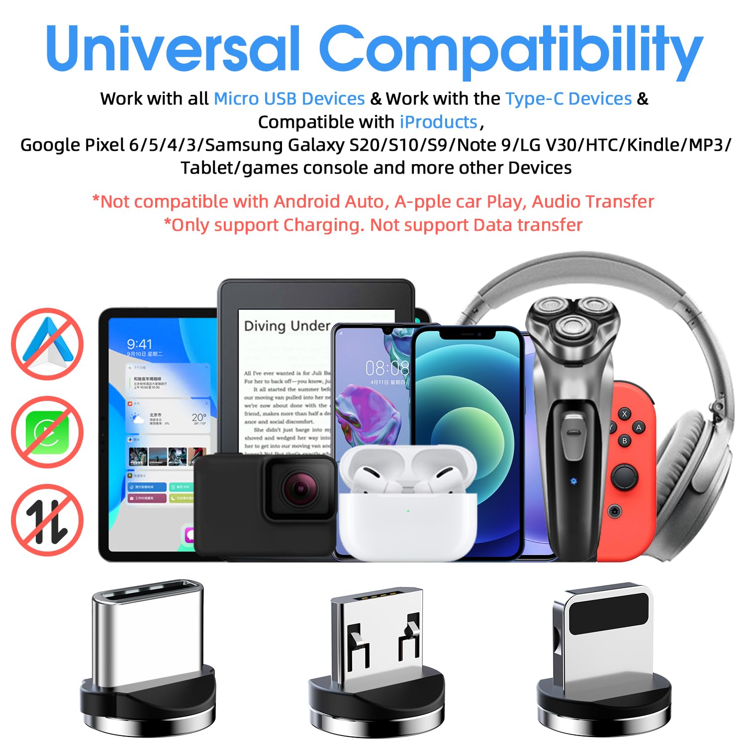 MagniLink™ – 3-in-1 Magnetic Charging Cable