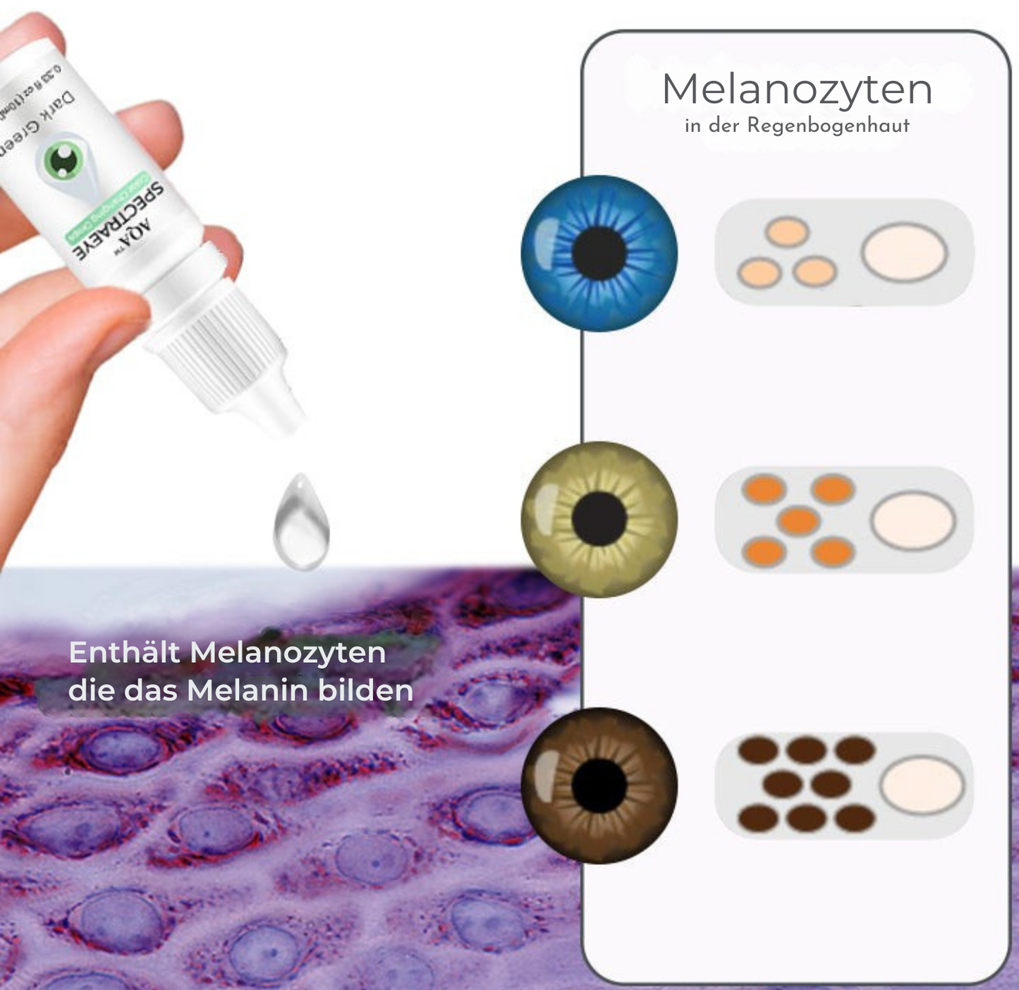 1+1 Kostenlos | IriGlow™ Farbwechselnde Augentropfen für einen einzigartigen Look