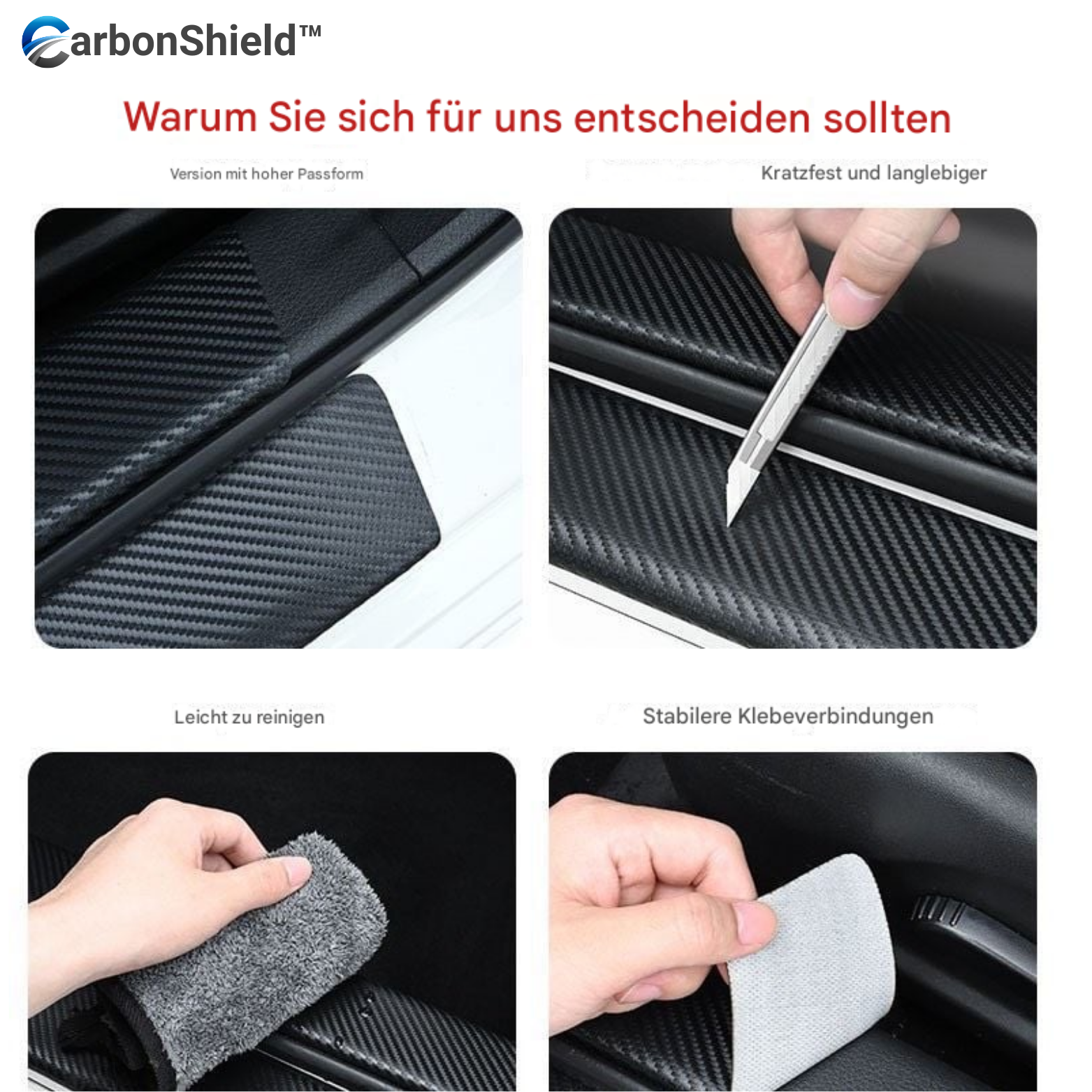 1+1 GRATIS | CarbonShield™ Türschwellen Schutz