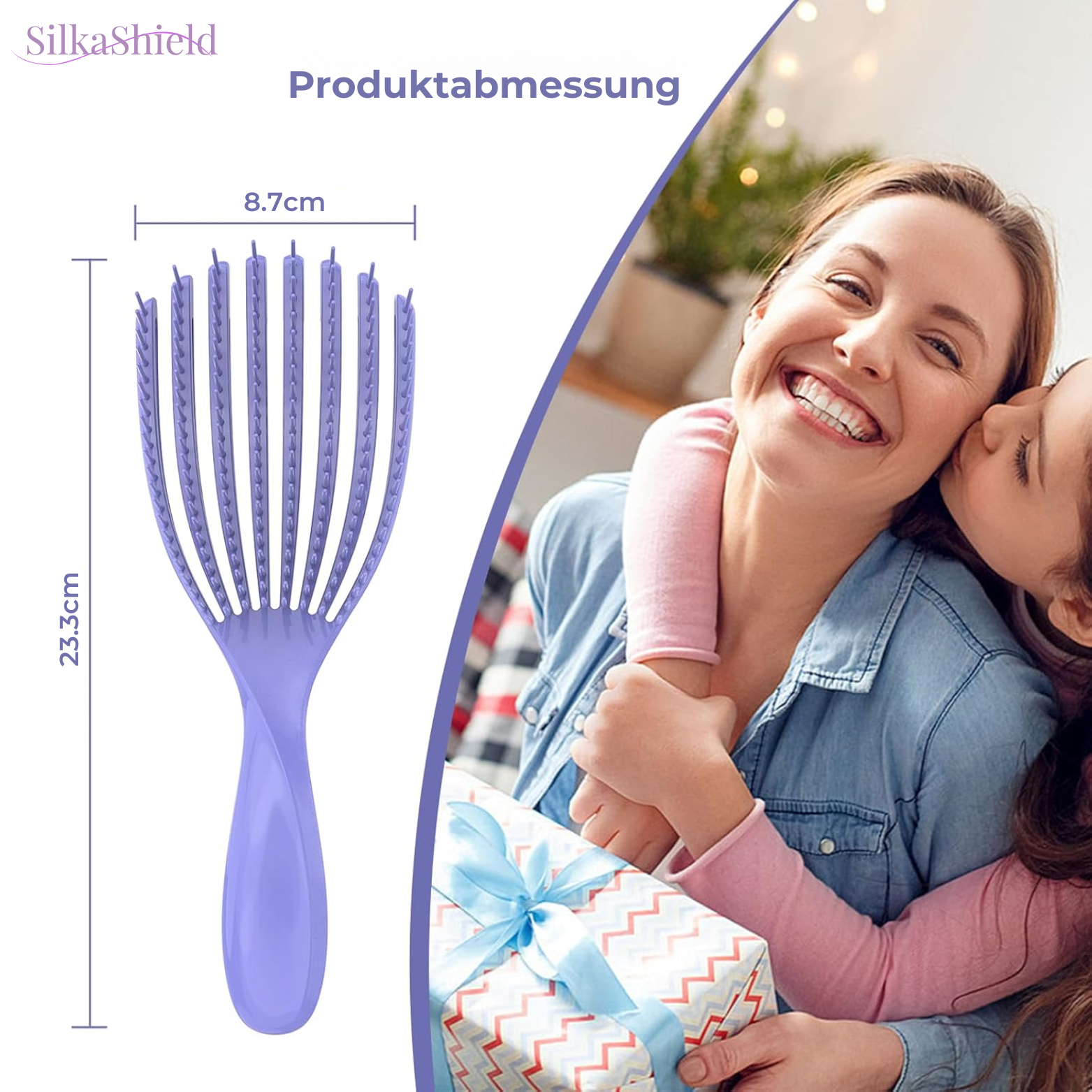 SilkaShield Entwirrende Haarbürste