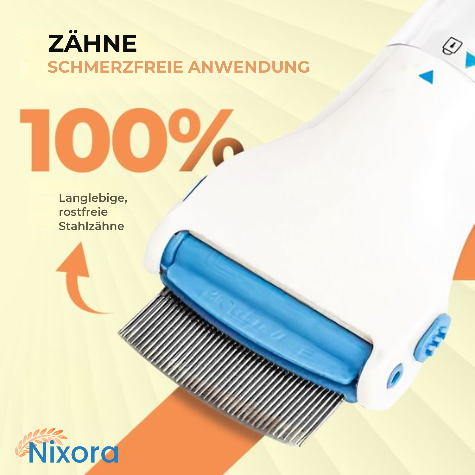 Nixora Elektrischer Läusekamm
