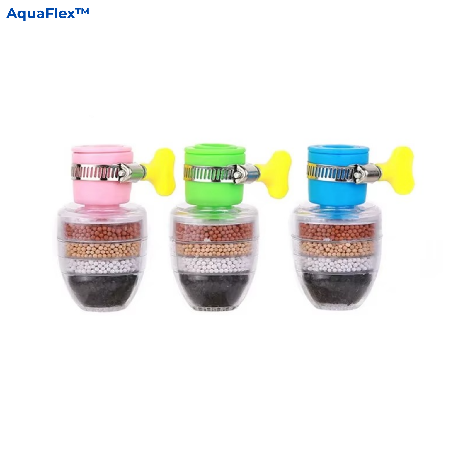 1+1 GRATIS | AquaFlex™ - 6 Schichten Wasserhahnfilter