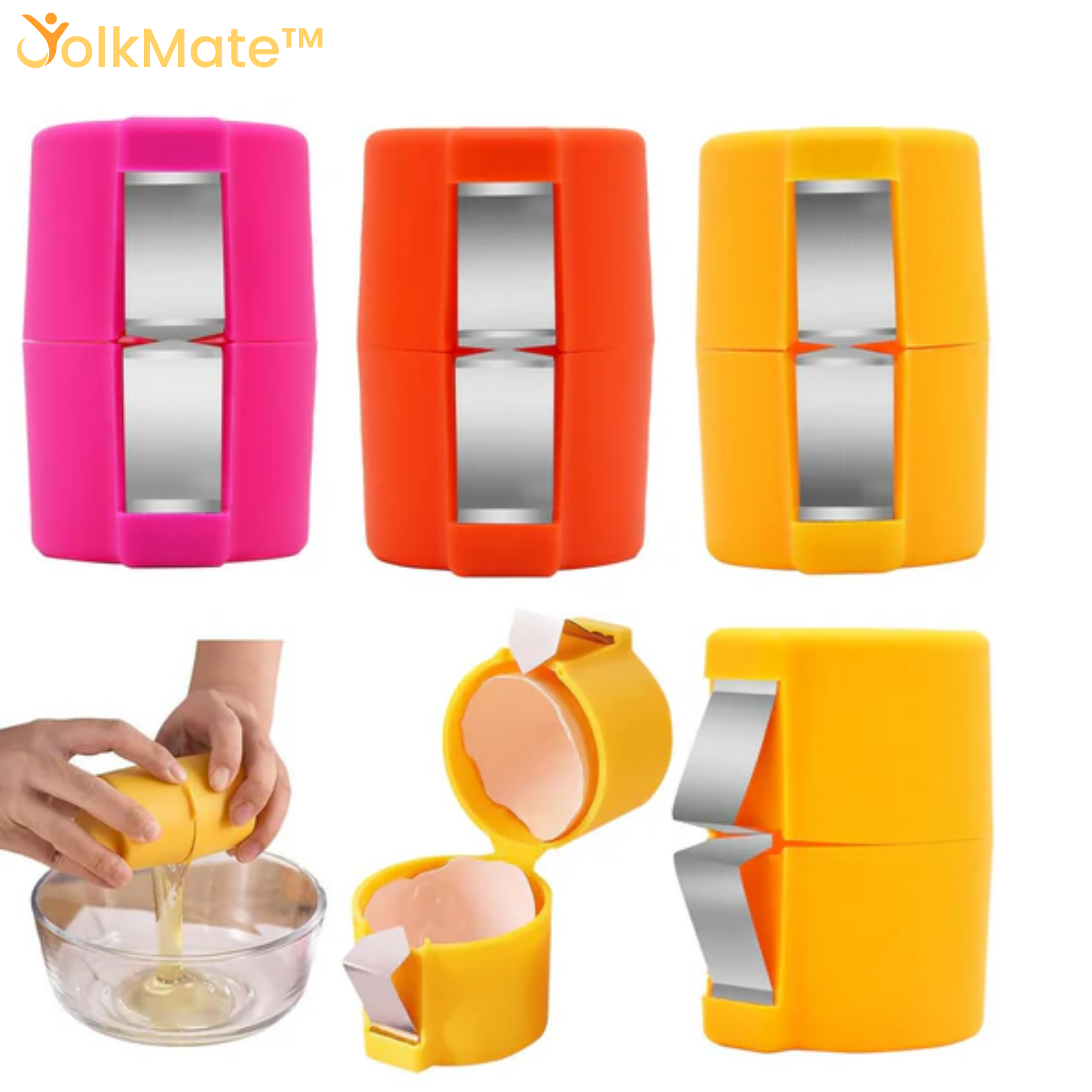 1+1 GRATIS | YolkMate™ Eieröffner – Handlicher Ei-Schäler