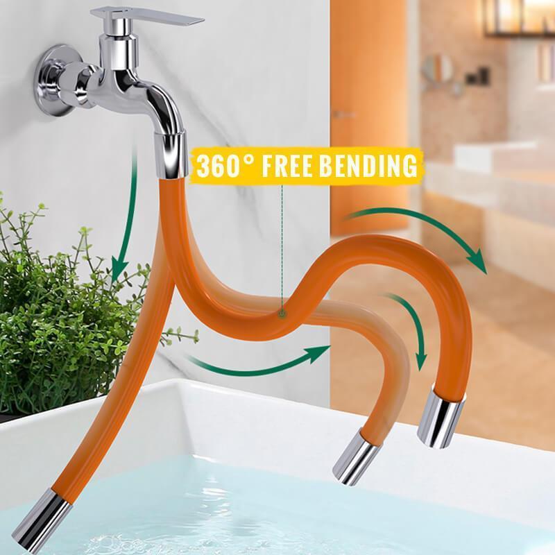 1+1 GRATIS | FlexiFlow™ – Wasserhahn-Aufsatz mit 1080°-Doppelgelenk